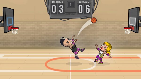 لعبة الباسكت Basketball Battle Mod تحميل اخر اصدار 2021 كاملة 1