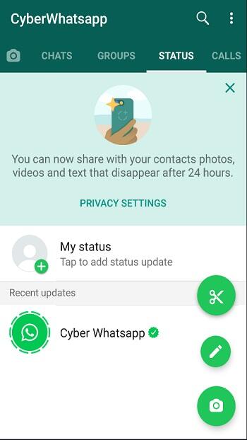 تحميل تطبيق سايبر واتساب Download Cyber WhatsApp 2022 كامل للاندرويد 1