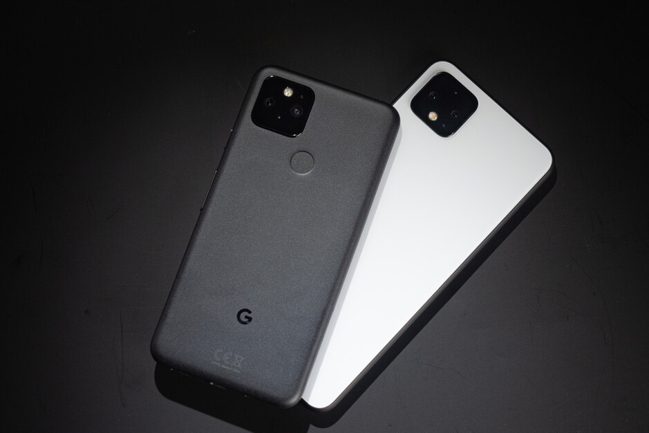 مقارنة بين Google Pixel 5 و Google Pixel 4