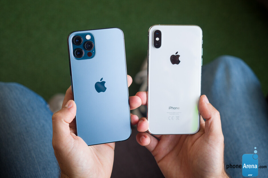 It's hard to get a more obvious design emphasis on cameras than this - Apple iPhone 12 Pro/Max vs iPhone XS/Max